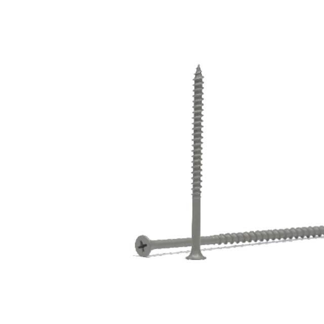 Carbon Steel Phillips Wood Screw - Sharp Point