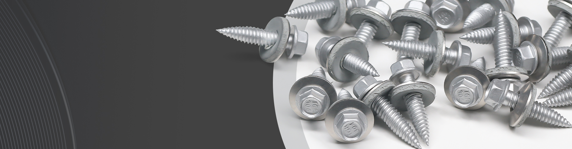 Hex washer head self-drilling screws