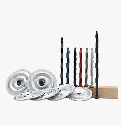 TSR insulation roofing fasteners, gauges 12, 14 and 15