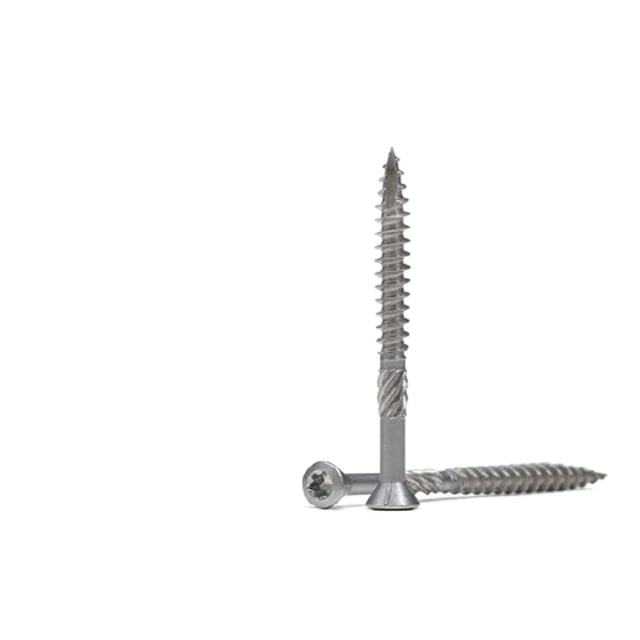Stainless Steel Torx Decking – Passivated Bright